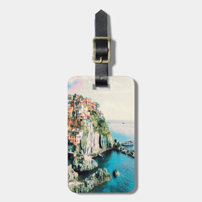 ldp Cinque Terre - Manarola Luggage Tag (Front Vertical)
