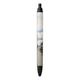 ldp London - WESTMINSTER end bridge - panorama - Black Ink Pen