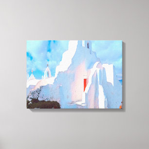 ldp MYKONOS - characteristic church - Canvas Print