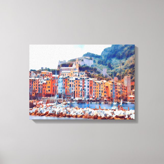 ldp PORTO VENERE - Canvas Print (Front)