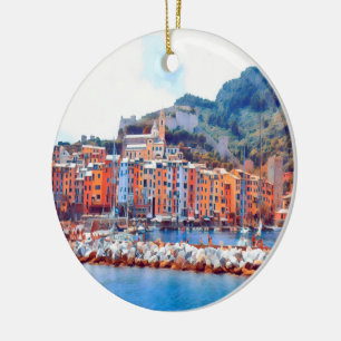 ldp PORTO VENERE - Ceramic Tree Decoration