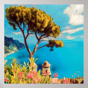 ldp RAVELLO - The garden of Villa Rufolo Poster