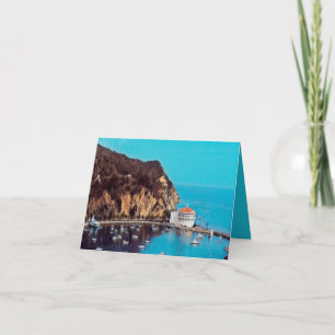 ldp SANTA CATALINA ISLAND - harbour - Card