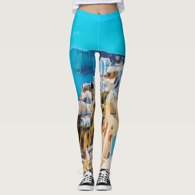 ldp SANTORINI - panorama - Leggings (Front)