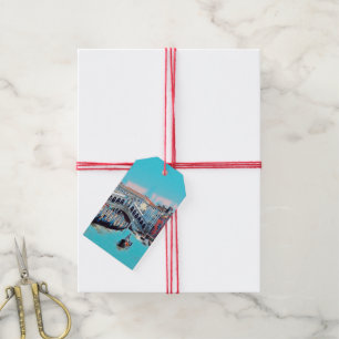 ldp VENICE - gondolas - rialto - Gift Tags