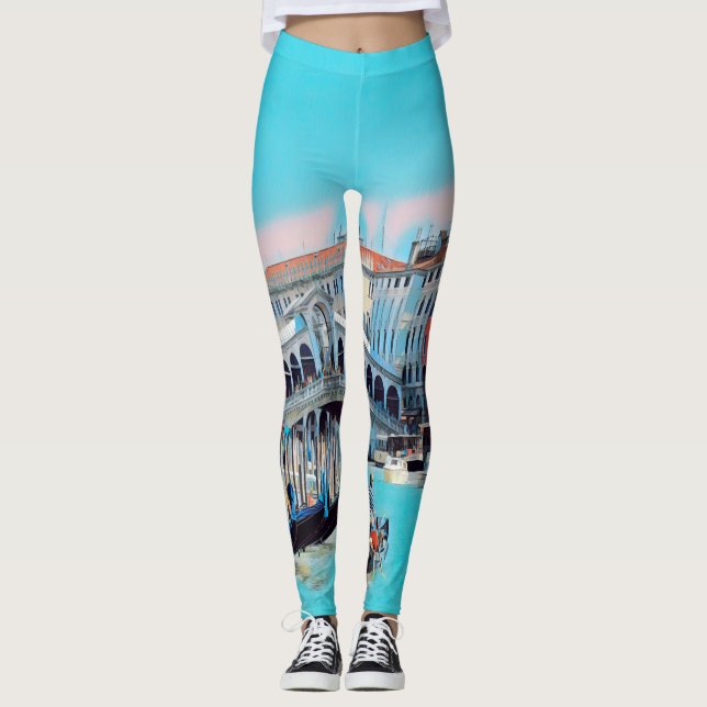 ldp VENICE - gondolas - rialto - Leggings (Front)