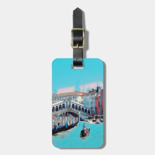 ldp VENICE - gondolas - rialto - Luggage Tag