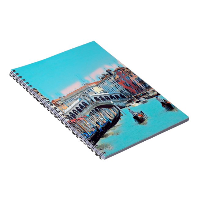 ldp VENICE - gondolas - rialto - Notebook (Right Side)