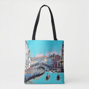 ldp VENICE - gondolas - rialto - Tote Bag