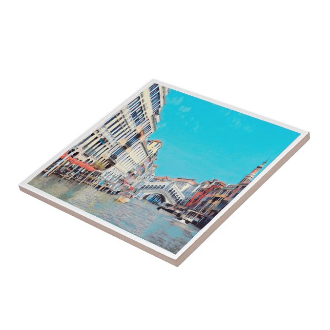 ldp VENICE - Grand Canal - Rialto beach - Tile (Side)