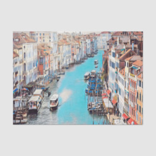 ldp VENICE - View of the Grand Canal from Rialto Tissue Paper