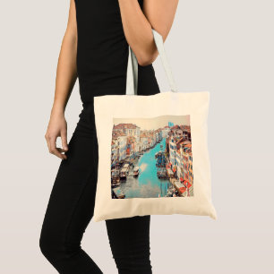 ldp VENICE - View of the Grand Canal from Rialto Tote Bag