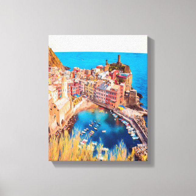 ldp VERNAZZA - Cinque Terre - Canvas Print (Front)