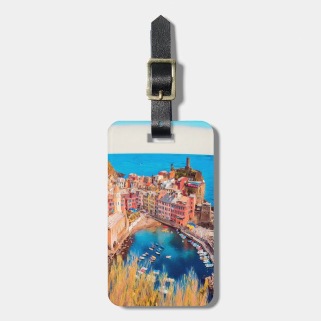 ldp VERNAZZA - Cinque Terre - Luggage Tag (Front Vertical)