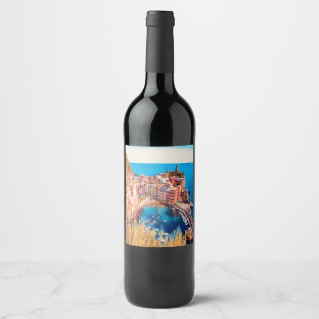 ldp VERNAZZA - Cinque Terre - Wine Label (Front)