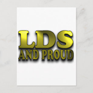 LDS and Proud Postcard
