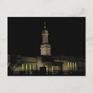 LDS church Postcard