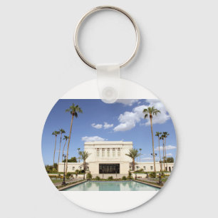 lds mesa arizona temple mormon picture key ring
