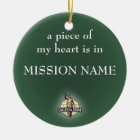 LDS Missionary Ornament. customisable
