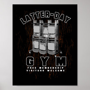 Lds Mormon Funny Mens Womens Boys Girls Missionary Poster