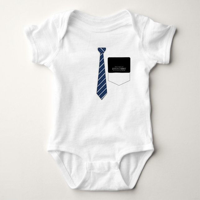 LDS MORMON MISSIONARY BABY CREEPER (Front)