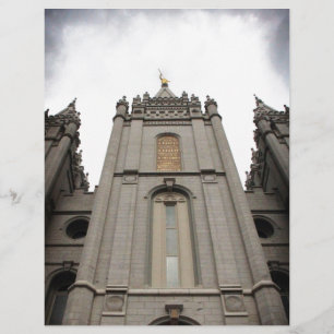 LDS Mormon Salt Lake City Temple photograph