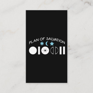 LDS Plan of Salvation Mormon Missionary Gift Business Card