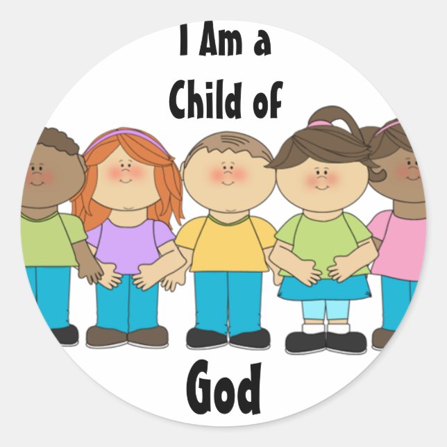 LDS Primary Stickers - I Am a Child of God (Front)
