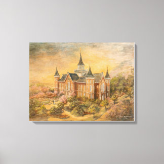 LDS Provo City Centre Temple Canvas Print
