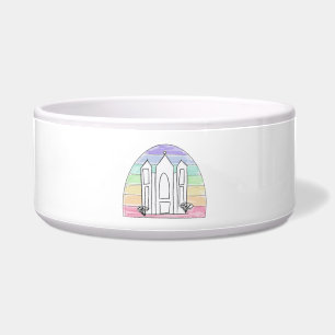 LDS Salt Lake City Temple rainbow sunset mormon