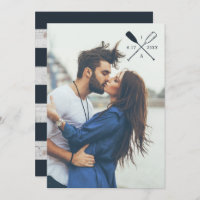 LDS TEMPLE WEDDING INVITATION | Nautical Photo