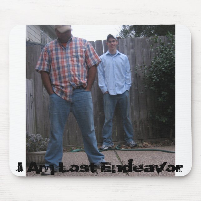 le 14, I Am Lost Endeavour Mouse Mat (Front)