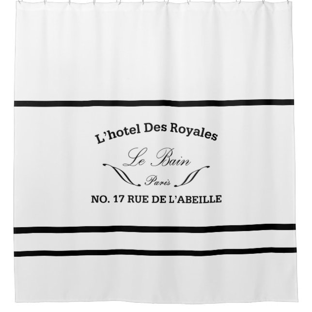 Le Bain Shower Curtain (Front)