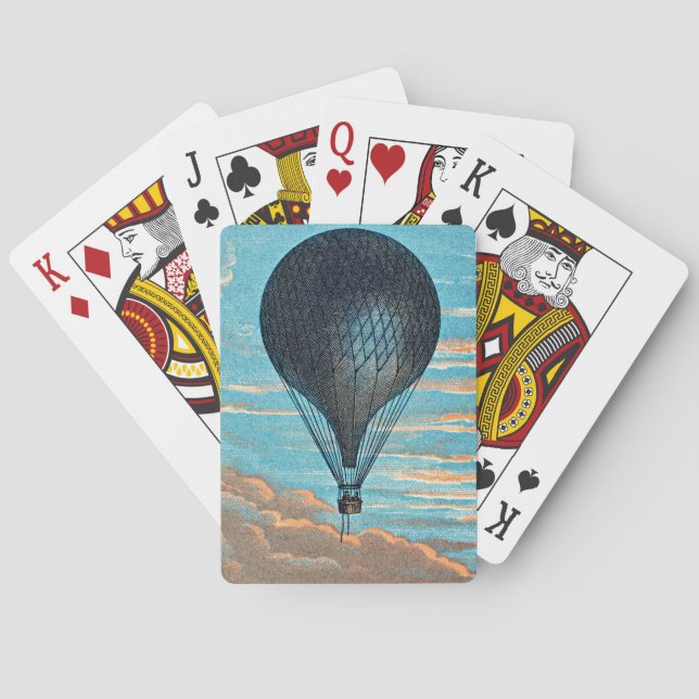 Le Ballon by E. Pichot Playing Cards (Back)