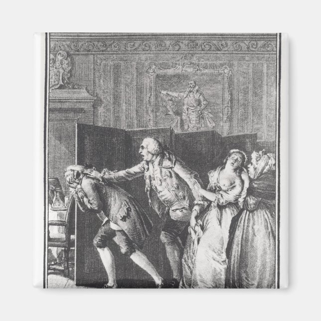 Le Baron chassa Candide du Chateau Magnet (Front)