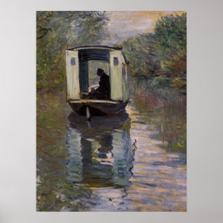 'Le Bateau-atelier' Poster