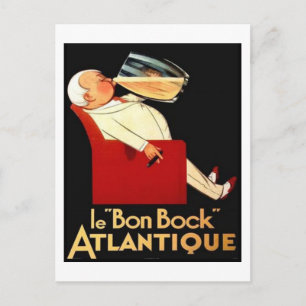le Bon Bock Atlantique Postcard