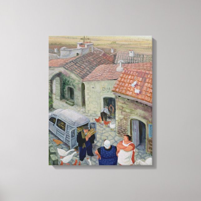 Le Boulanger Canvas Print (Front)