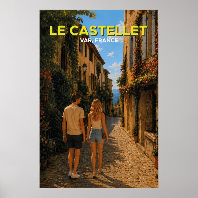 Le Castellet Poster (Front)
