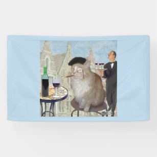Le Cat du Cafe Banner