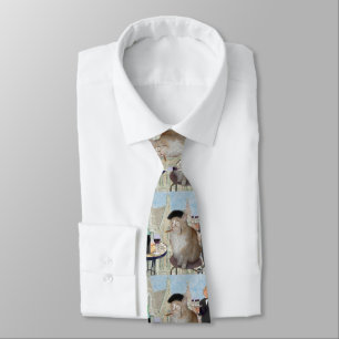 Le Cat du Cafe Tie