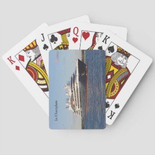 Le Champlain playing cards