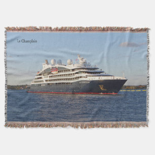 Le Champlain throw blanket
