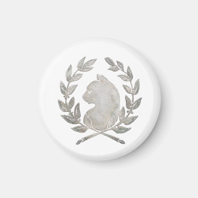 Le Chat d'Argent  Cameo Magnet | Pa (Front)