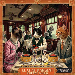 Le Chat d'Argent VOYAGE Series cat bowl
