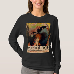 Le chat noir 1922 play poster henri desbarbieux  T-Shirt