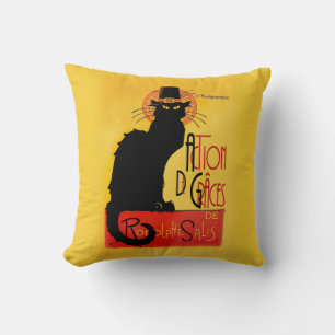 Le Chat Noir - Action De Grâces Cushion