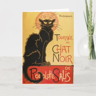 Le Chat Noir Greeting Card