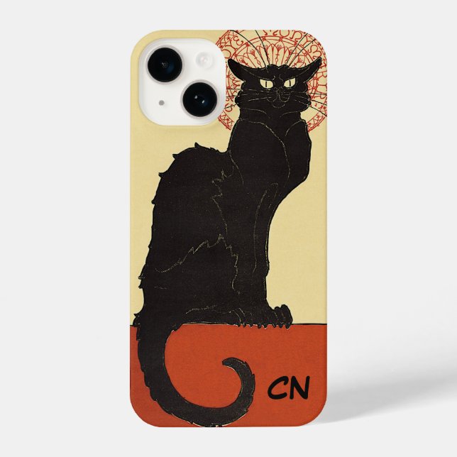 "Le Chat Noir" Inspired Phone Case | Cat Lovers (Back)