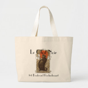 Le Chat Noir Large Tote Bag